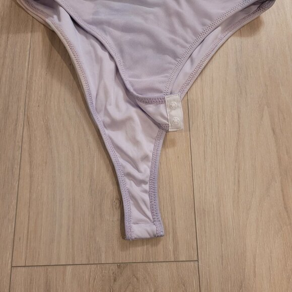 ZARA | Tie Dye Halter Mesh Bodysuit | Sz. XS - Picture 6 of 10